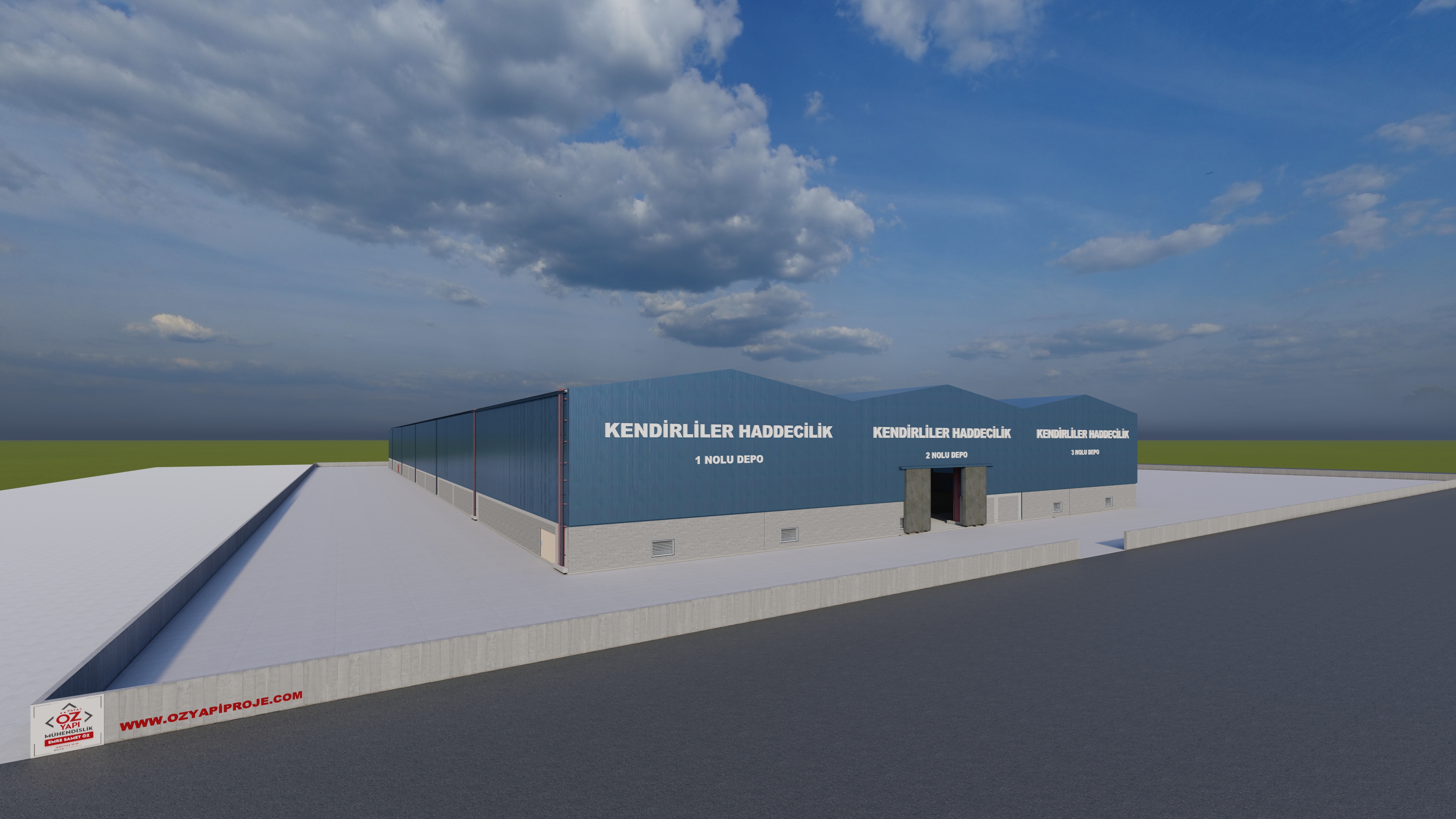 KENDİRLİLER HADDECİLİK ANONİM ŞİRKETİ DEPOLAMA ALANI PROJESİ