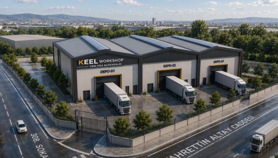 Keel Workshop Depo İnşaatı