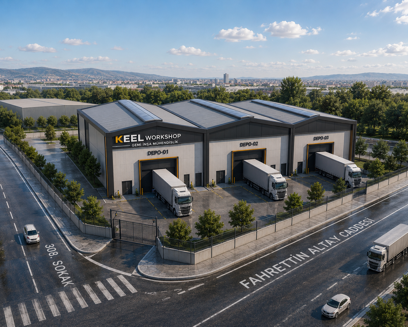 Keel Workshop Depo İnşaatı